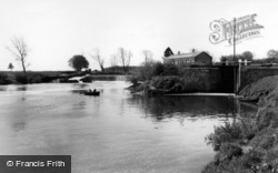 The Lock, River Ouse c.1960, Linton-on-Ouse