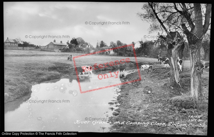 Photo of Linton, River Granta And Camping Close c.1960