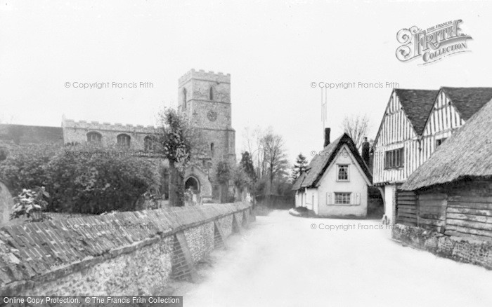 Photo of Linton, St Mary's Church And Guildhall c.1960