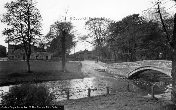 Photo of Linton, The Beck And Post Office c.1955