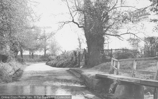 Photo of Linton, The Ford By The Mill c.1955