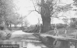 The Ford By The Mill c.1955, Linton