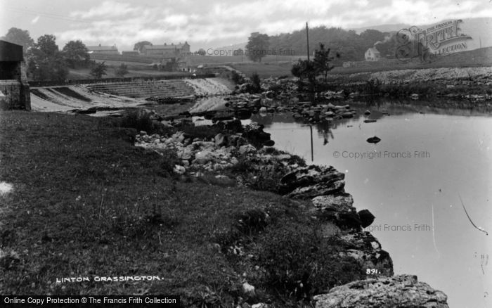 Photo of Linton, The River Wharfe c.1930