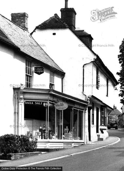 Photo of Linton, The Village Shop c.1955