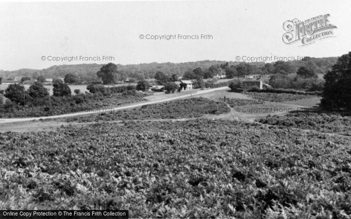 Photo of Linwood, From Mount Hill c.1955