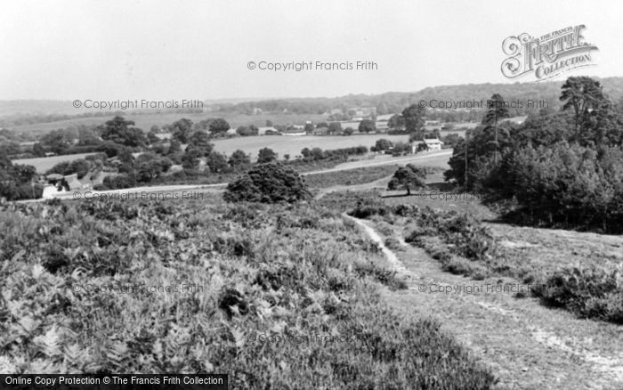 Photo of Linwood, From Mount Hill c.1955