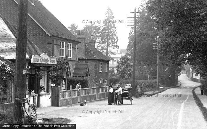 Photo of Liphook, Butcher's, Portsmouth Road 1924