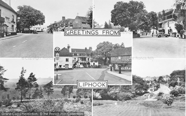 Photo of Liphook, Composite c.1955