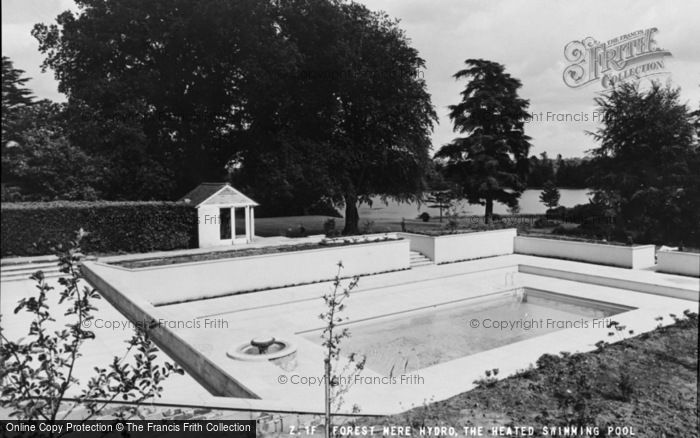 Photo of Liphook, Forest Mere Hydro, The Heated Swimming Pool c.1960