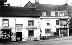Hairdresser, Newsagents And Royal Anchor Hotel 1906, Liphook