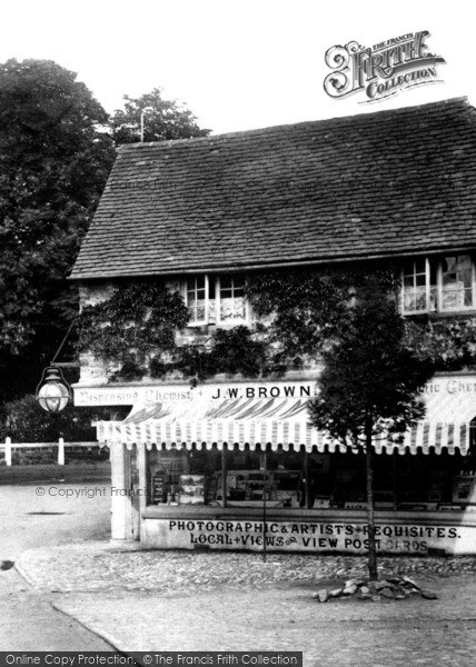 Photo of Liphook, J.W.Brown, Chemist 1906