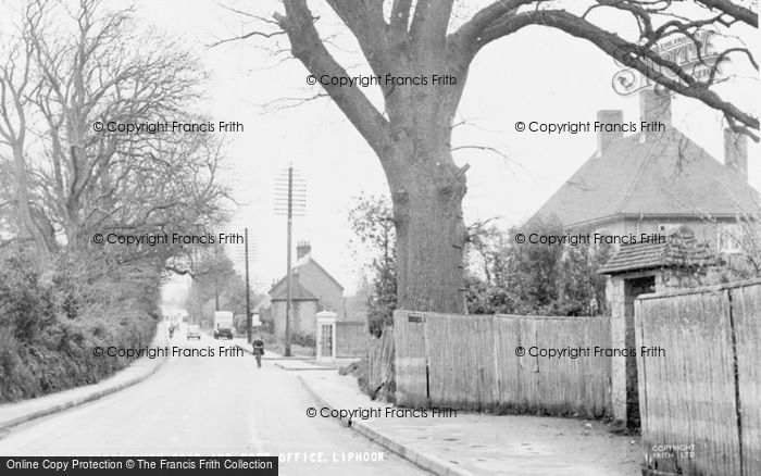 Photo of Liphook, Portsmouth Road And Post Office c.1955