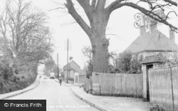 Portsmouth Road And Post Office c.1955, Liphook