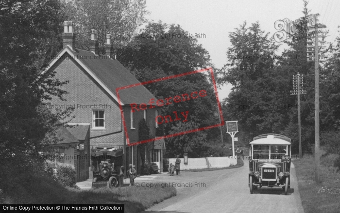 Photo of Liphook, The Black Fox, Portsmouth Road 1924