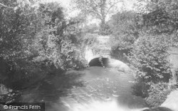 The River Wey At Radford Bridge 1924, Liphook