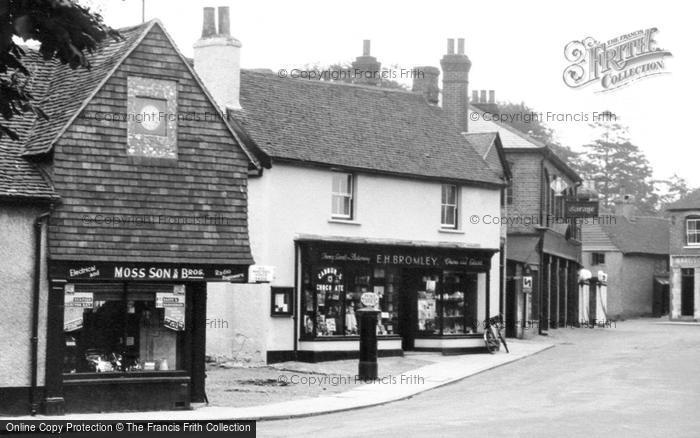 Photo of Liphook, Village Shops And Filling Station 1936