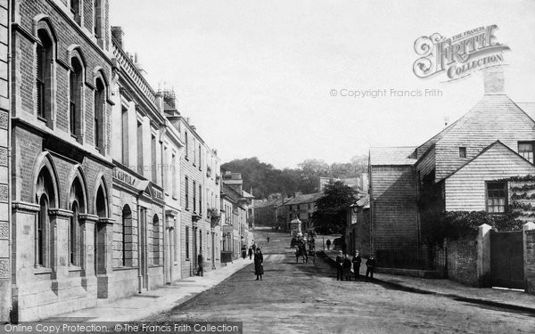 Photo of Liskeard, Barras Street 1893