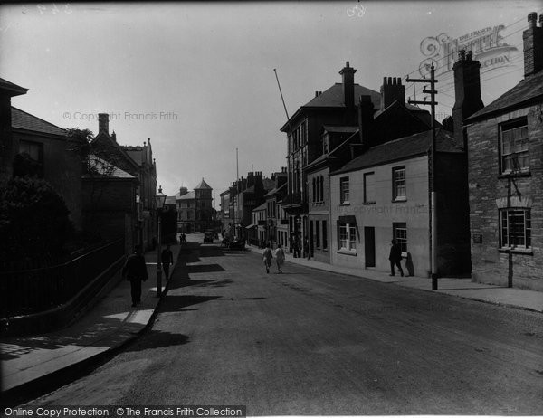 Photo of Liskeard, Barras Street 1928