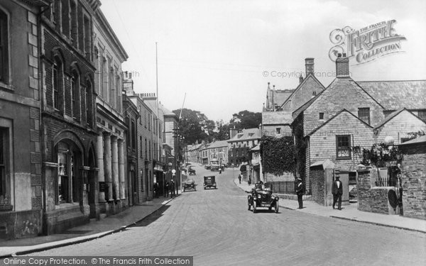 Photo of Liskeard, Barras Street 1928