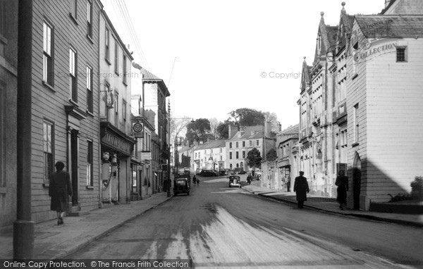 Photo of Liskeard, Barras Street c.1955