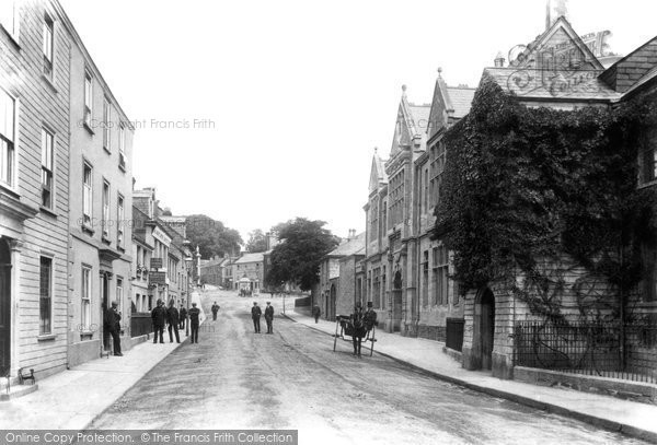 Photo of Liskeard, Burras Street 1906
