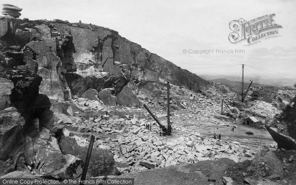 Photo of Liskeard, Cheesewring Granite Quarries 1908