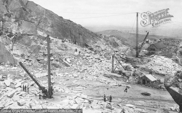 Photo of Liskeard, Cheesewring Granite Quarries 1908