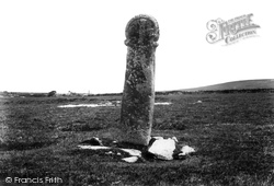 Cheesewring, Long Tom Celtic Cross, Bodmin Moor 1908, Liskeard
