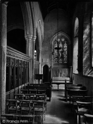 Church, Lady Chapel 1928, Liskeard