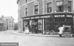 Dean Street, Cycle Shop 1912, Liskeard