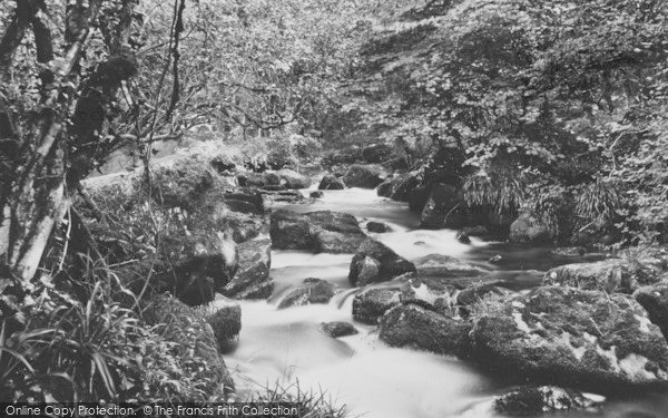Photo of Liskeard, Golitha Falls c.1955