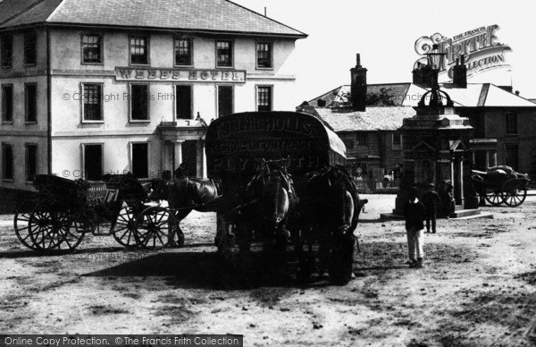 Photo of Liskeard, Horse Drawn Vehicles 1890