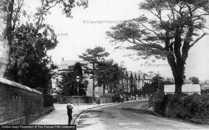 Photo of Liskeard, Manley Terrace 1897