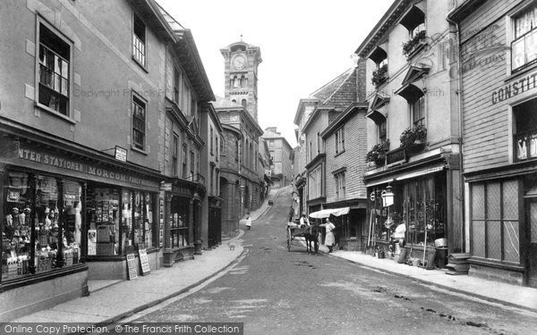 Photo of Liskeard, Market Street 1906