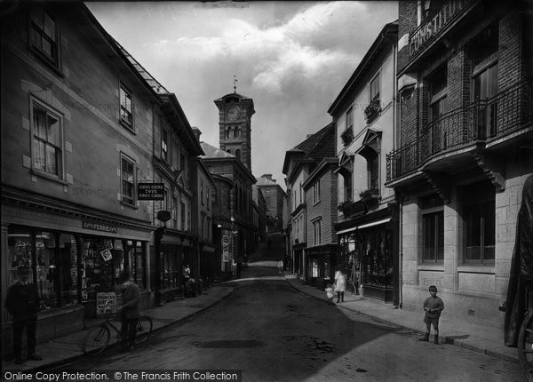 Photo of Liskeard, Market Street 1922