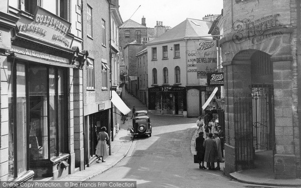 Photo of Liskeard, Market Street c.1955