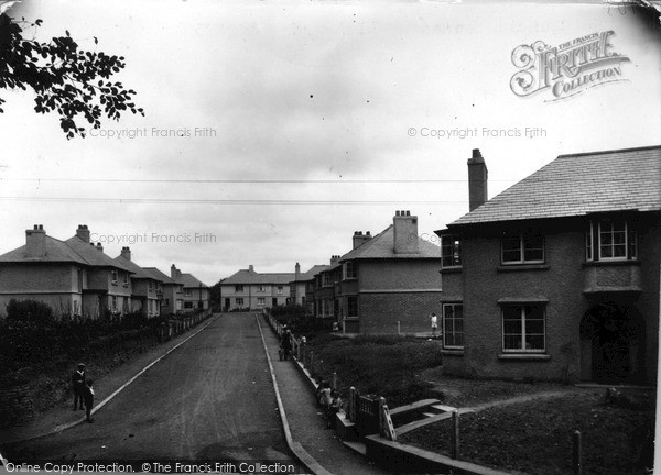 Photo of Liskeard, New Council Houses c.1935