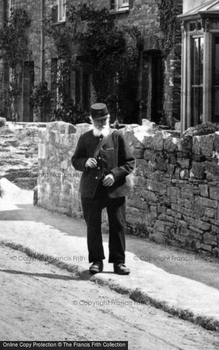 Photo of Liskeard, Postman 1908