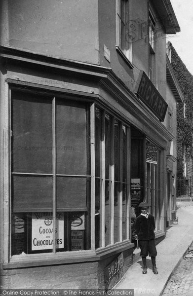Photo of Liskeard, Shop In Higher Lux Street 1907