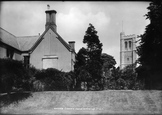 St Martin's Church And Vicarage 1903, Liskeard