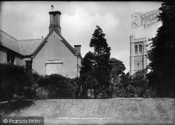 St Martin's Church And Vicarage 1903, Liskeard
