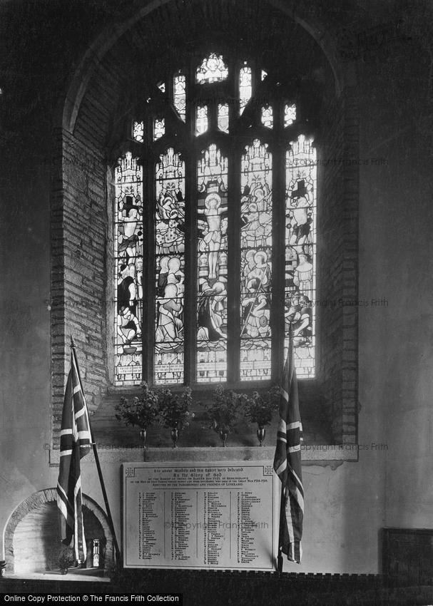 Liskeard, St Martin's Church War Memorial 1922