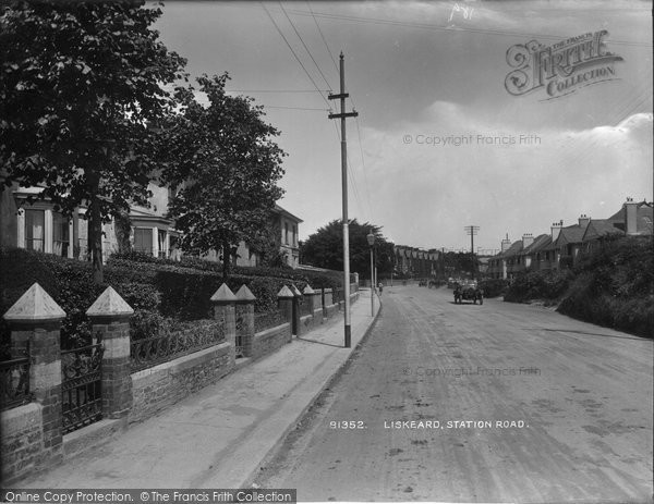 Photo of Liskeard, Station Road 1928