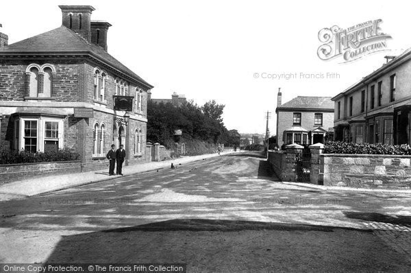 Photo of Liskeard, Station Road And Stag Hotel 1907