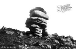 The Cheesewring Rock Formation, Stowe's Hill, Bodmin Moor c.1935, Liskeard