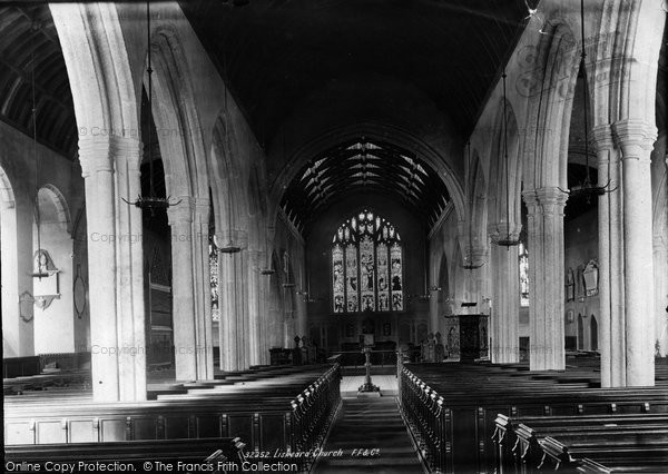 Photo of Liskeard, The Church Interior 1893