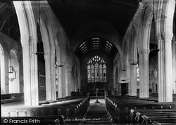 The Church Interior 1893, Liskeard