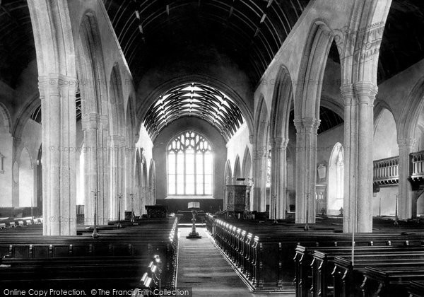 Photo of Liskeard, The Church Nave East 1890