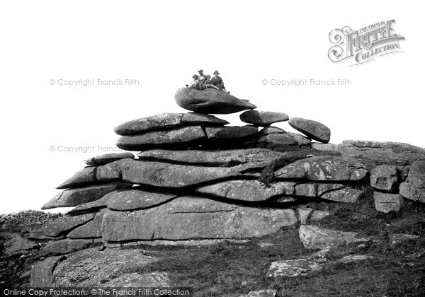 Photo of Liskeard, The Long Stone Near The Cheesewring, Bodmin Moor c.1935