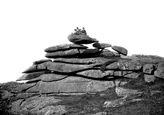 The Long Stone Near The Cheesewring, Bodmin Moor c.1935, Liskeard